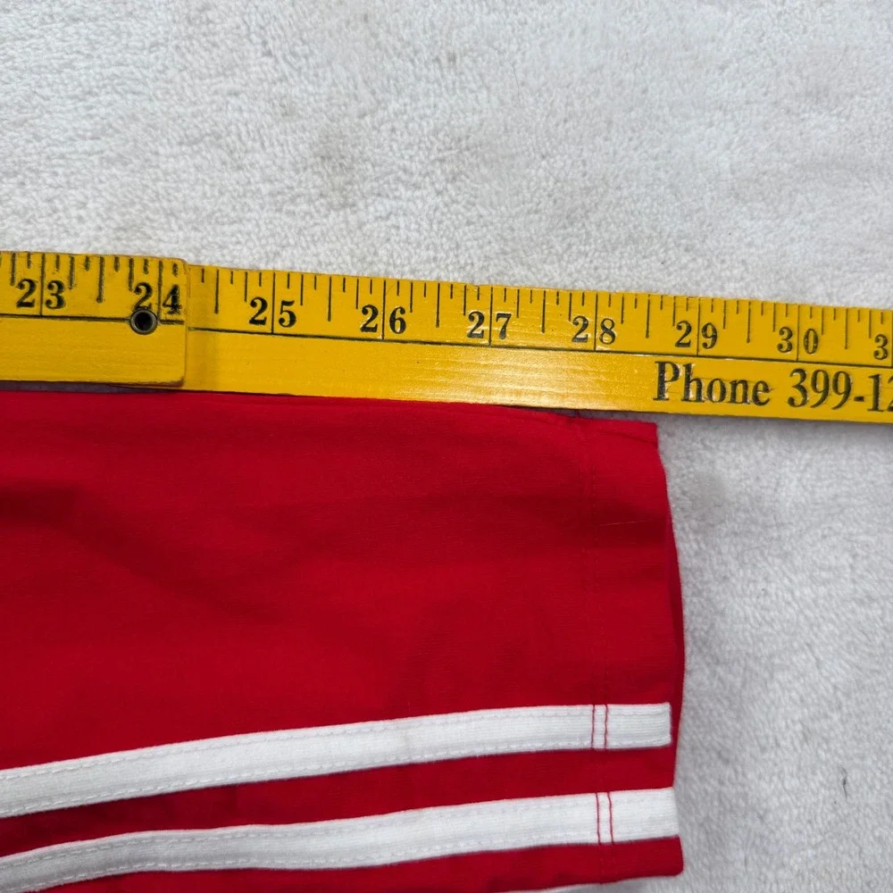 Adidas Originals Womens 3-Stripes Leggings Red White Trefoil Tights CE5438 M